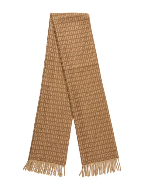 mens fendi scarves|fendi zucchino scarf.